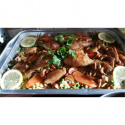 Riz au poulet libanais  « MANSAF  »